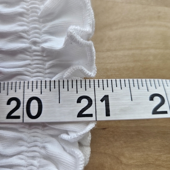 Veronica Beard Langston Smocked Top Large    Romantic Coquette - Picture 7 of 9